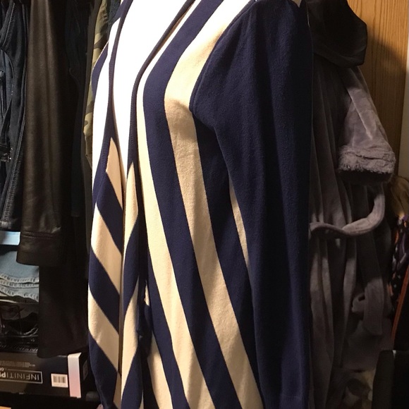 Hi/lo open cardigan - Picture 3 of 5